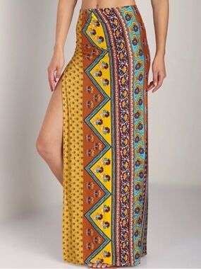 Novella Royale Floral Maxi Skirt S